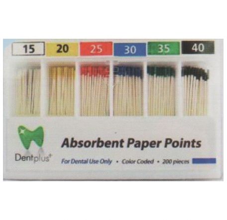 Dentplus Absorbent paper points 2%