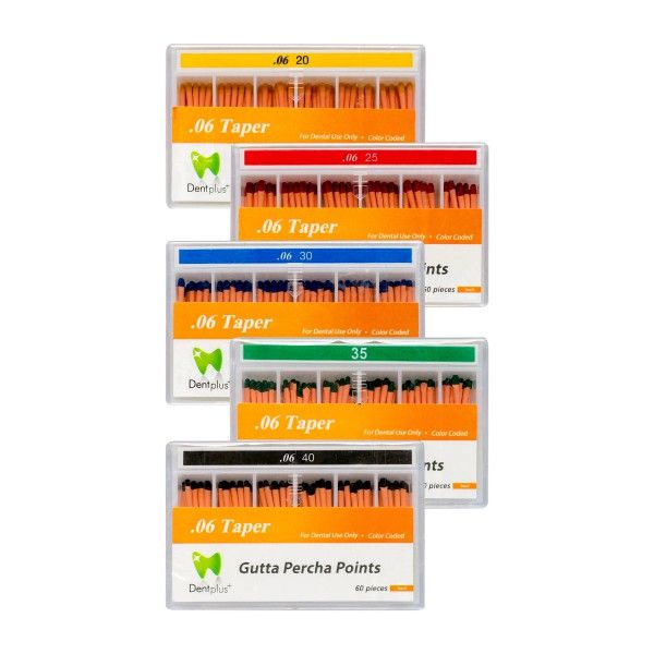Dentplus Gutta Percha Points 6%