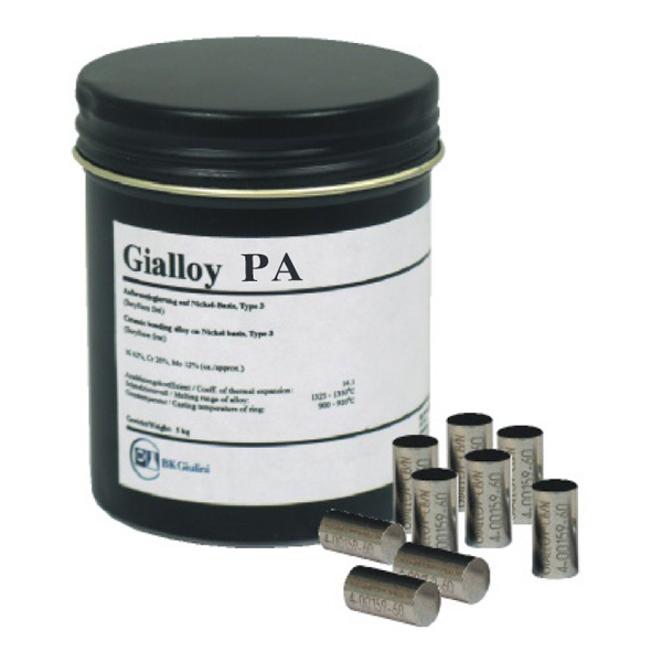 Зуботехнический сплав Gialloy PA, 1 кг